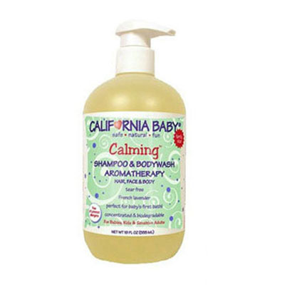 California Baby 加州宝宝 镇静香波洁面浴液 CALMING SHAMPING & BODYWASH(适用新生儿及以上)(1瓶装，562ml/瓶*1)，原价￥368，限时仅售￥218！绝对正品，超低折扣，含美国直邮～