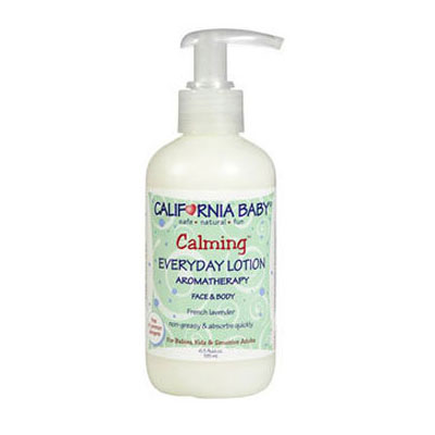 California Baby 加州宝宝 日用镇静乳液 Everyday Lotion - Calming(适用新生儿及以上)(1瓶装，195ml/瓶*1)，原价￥198，限时仅售￥138！绝对正品，超低折扣，含美国直邮～