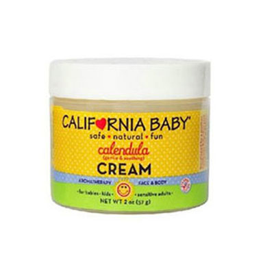 California Baby 加州宝宝 金盏草/金盏花万用乳霜 Calendula Cream(适用新生儿及以上)(1瓶装，57g/瓶*1)，原价￥228，限时仅售￥158！绝对正品，超低折扣，含美国直邮～