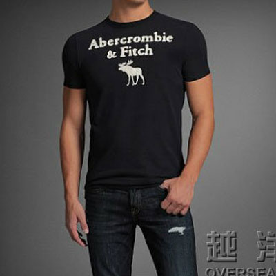 ABERCROMBIE & FITCH  阿贝克隆贝比&费奇 2012年新款男士短袖 MORGAN MOUNTAIN TEE(多色)，原价￥498，限时仅售￥308！绝对正品，超低折扣，含美国直邮～