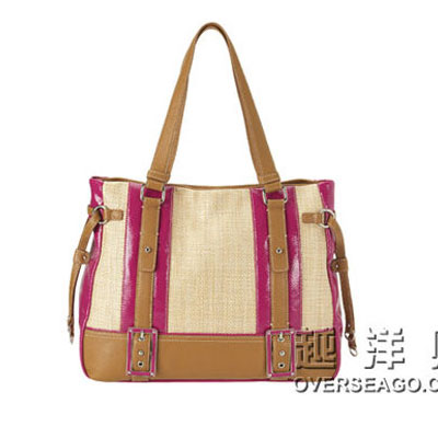 NINE WEST玖熙 女士单肩手提包 EYES CLOSED TOTE(黄色，枚红色，黑色)，原价￥880，限时仅售￥699！绝对正品，超低折扣，含美国直邮～