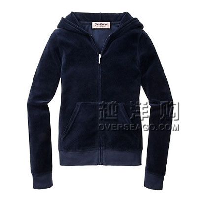 JUICY COUTURE 橘滋 2012年新款女士丝绒卫衣Ornate Monogram(JG006653)(多色)，原价￥2180，限时仅售￥1298！绝对正品，超低折扣，含美国直邮～
