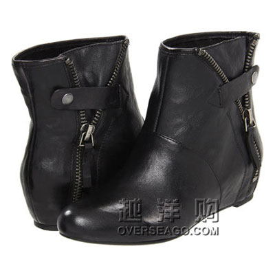 NINE WEST 玖熙 新款女士中筒靴 7GRATES(黑色/灰褐色/棕色)，原价￥1788，限时仅售￥898！绝对正品，超低折扣，含美国直邮～