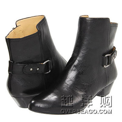 NINE WEST 玖熙 新款女士中筒靴 7SOSHORE (黑色/棕色)，原价￥1788，限时仅售￥1058！绝对正品，超低折扣，含美国直邮～