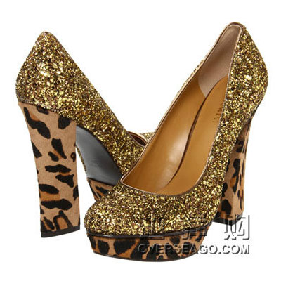 NINE WEST 玖熙 新款女士高跟鞋 VIVIDLY(黑色/金色/粉红色)，原价￥1768，限时仅售￥948！绝对正品，超低折扣，含美国直邮～