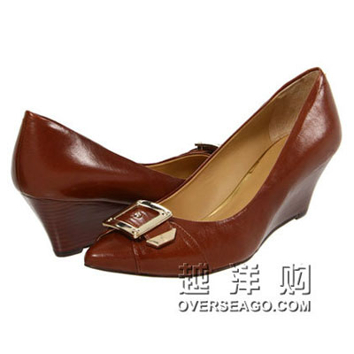 NINE WEST 玖熙 新款女士低跟鞋 7GEORGETTE (黑色/灰褐色/棕色)，原价￥1438，限时仅售￥868！绝对正品，超低折扣，含美国直邮～