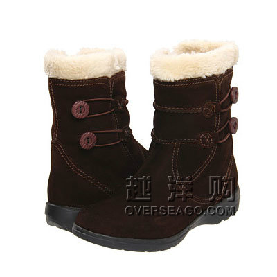 Clarks 其乐 新款女士中筒靴 Sheba(灰褐色/灰色/黑色)，原价￥2168，限时仅售￥1388！绝对正品，超低折扣，含美国直邮～