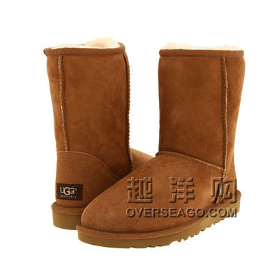 UGG Australia 新款女士雪地靴 Classic(棕色/黑色/巧克力色/灰色/蓝色)，原价￥2368，限时仅售￥1598！绝对正品，超低折扣，含美国直邮～