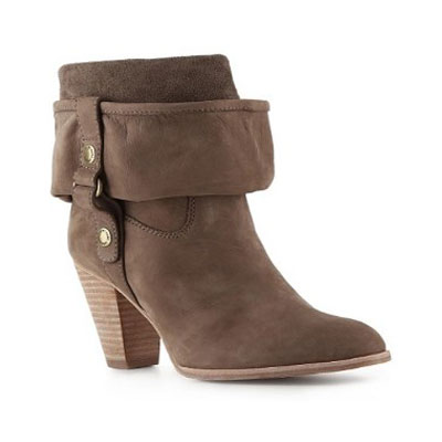 Marc by Marc Jacobs 马克·雅可布 新款女式短靴 Western Bootie (土黄色)，原价￥3858，限时仅售￥2468！绝对正品，超低折扣，含美国直邮～