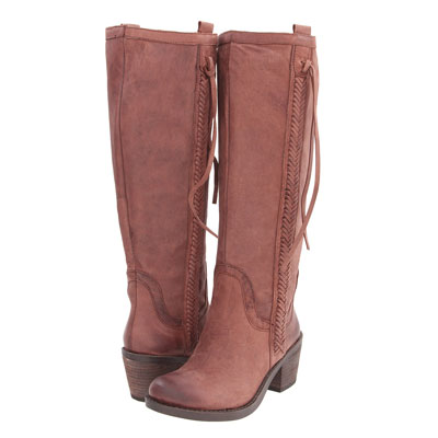 Nine West 玖熙 新款女士中筒靴 Thora  (黑色/灰褐色/深棕色)，原价￥2198，限时仅售￥1498！绝对正品，超低折扣，含美国直邮～
