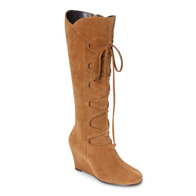 Aerosoles 爱柔仕 新款女式中筒靴 Plum Sauce (黑色/墨绿色/黄褐色)，原价￥2318，限时仅售￥1568！绝对正品，超低折扣，含美国直邮～
