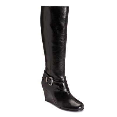 Aerosoles 爱柔仕 新款女式中筒靴 Plum What May (黑色/棕色)，原价￥2208，限时仅售￥1438！绝对正品，超低折扣，含美国直邮～