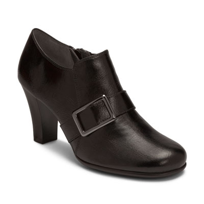 Aerosoles 爱柔仕 新款女式高跟短靴 Role Booth (黑色/棕色)，原价￥1458，限时仅售￥788！绝对正品，超低折扣，含美国直邮～