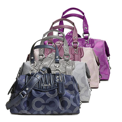 COACH 蔻驰 ASHLEY DOTTED OP系列包包，原价￥2418，限时仅售￥1528！绝对正品，超低折扣，含美国直邮～