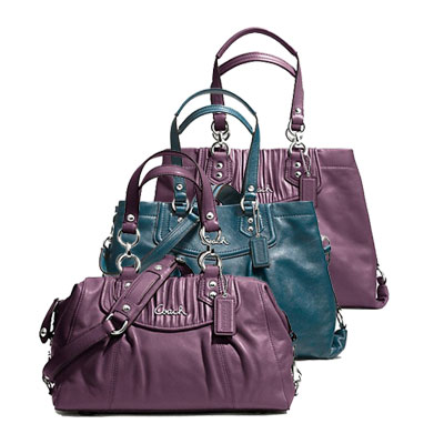 COACH 蔻驰 ASHLEY LEATHER系列包包，原价￥2578，限时仅售￥1658！绝对正品，超低折扣，含美国直邮～