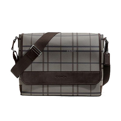 COACH 蔻驰 TATTERSALL MESSENGER系列包包，原价￥2478，限时仅售￥1628！绝对正品，超低折扣，含美国直邮～
