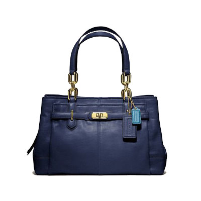 COACH 蔻驰 新款真皮单肩手提女包(F17811)，原价￥3348，限时仅售￥1988！绝对正品，超低折扣，含美国直邮～