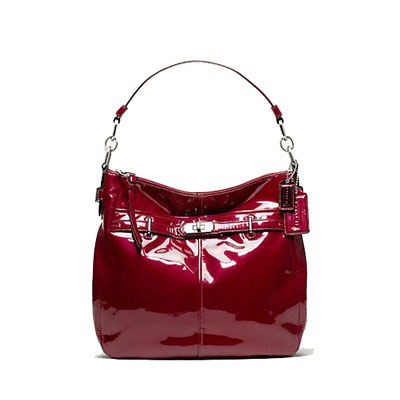 COACH 蔻驰 新款CHELSEA漆皮手袋单肩手提包(F17861)，原价￥3318，限时仅售￥1958！绝对正品，超低折扣，含美国直邮～