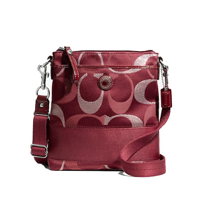 COACH 蔻驰 新款帆布单肩斜跨包(F48210)，原价￥2688，限时仅售￥1268！绝对正品，超低折扣，含美国直邮～