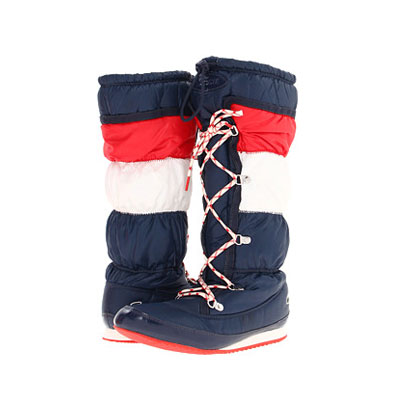 LACOSTE 鳄鱼 新款女士高帮雪地靴 Archana PS 2(深蓝色+白)，原价￥2448，限时仅售￥1648！绝对正品，超低折扣，含美国直邮～