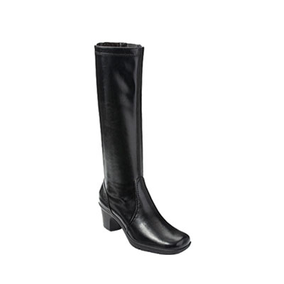 Aerosoles 爱柔仕 新款女士粗跟高筒靴 With Love (黑色)，原价￥1658，限时仅售￥858！绝对正品，超低折扣，含美国直邮～