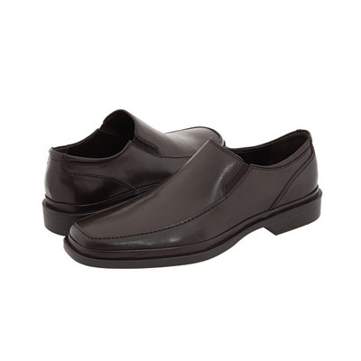 Calvin Klein 新款男士光滑皮革休闲鞋 Babe (褐色)，原价￥1528，限时仅售￥928！绝对正品，超低折扣，含美国直邮～