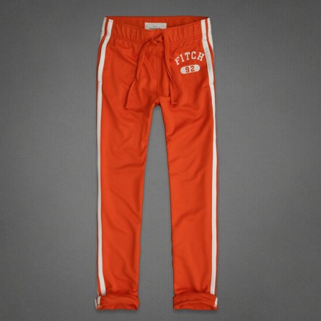 ABERCROMBIE & FITCH  阿贝克隆贝比&费奇 新款男士休闲裤 Cooper Kiln Track Pants (白色/深紫色/橘色/黄色/绿色/黑色)，原价￥1138，限时仅售￥558！绝对正品，超低折扣，含美国直邮～