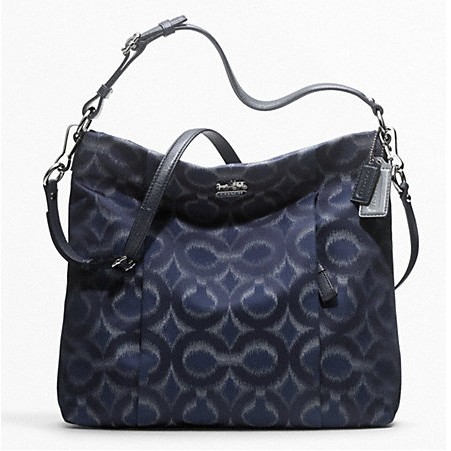 COACH 蔻驰 麦迪逊欧普图案单肩手提斜挎包 MADISON OP ART IKAT ISABELLE (F21296)，原价￥3738，限时仅售￥1848！绝对正品，超低折扣，含美国直邮～