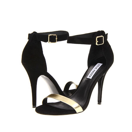 Steve Madden 史蒂夫•马登 新款女士细高跟凉鞋 Realove (红色/银色/粉色/黑色/黑色+金色)，原价￥2238，限时仅售￥1158！绝对正品，超低折扣，含美国直邮～