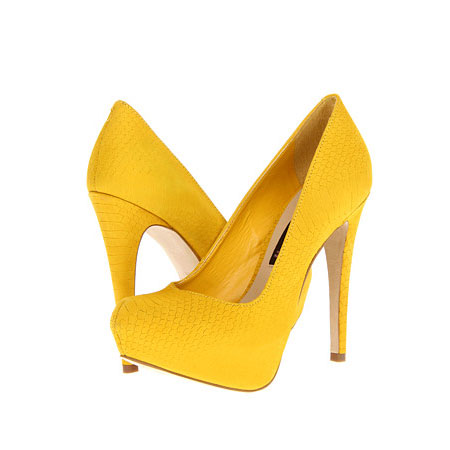 Steve Madden 史蒂夫•马登 新款女士超高细跟鞋 Vyperr (黄色/绿色/蓝色/黑色)，原价￥2288，限时仅售￥1248！绝对正品，超低折扣，含美国直邮～