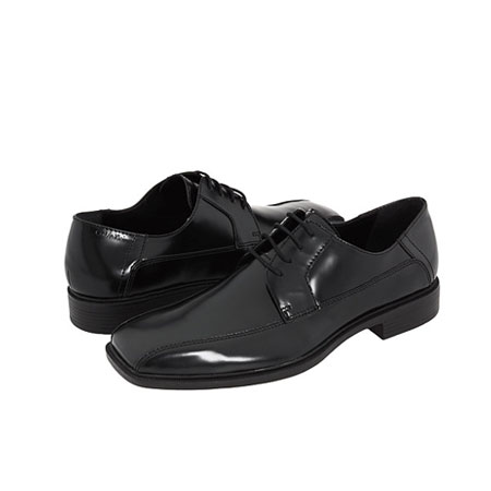 CALVIN KLEIN  新款男士皮革休闲鞋 Fedor (黑色)，原价￥2328，限时仅售￥1128！绝对正品，超低折扣，含美国直邮～
