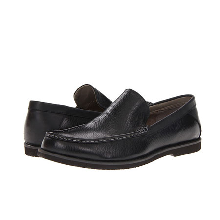 CALVIN KLEIN 新款男士休闲皮鞋 Yaden (黑色/深棕色)，原价￥2298，限时仅售￥1148！绝对正品，超低折扣，含美国直邮～