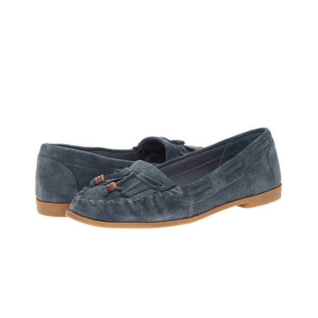 Nine West 玖熙 新款女士休闲平底鞋 Gumper (淡蓝色/白兰地色/浅灰色)，原价￥1758，限时仅售￥988！绝对正品，超低折扣，含美国直邮～