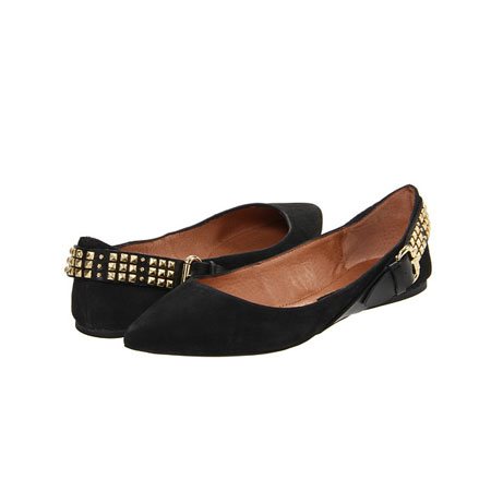 Steve Madden 史蒂夫•马登 2013年新款女士平底跟鞋 Eavan (黑色/蓝色/豹纹)，原价￥2338，限时仅售￥1158！绝对正品，超低折扣，含美国直邮～