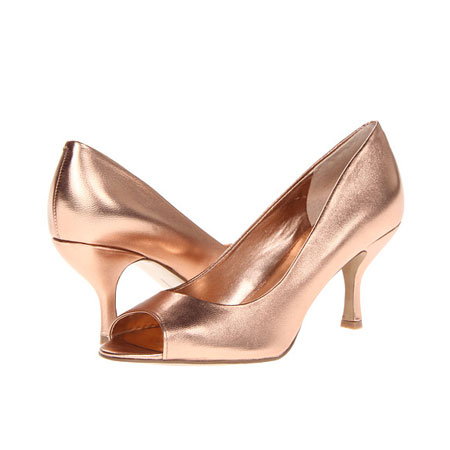 Nine West  2013年新款女士休闲细高跟凉鞋 Quinty (粉红色/白色/黄色)，原价￥2328，限时仅售￥1158！绝对正品，超低折扣，含美国直邮～